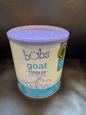 Bubs Whole Goat Milk Toddler Nutritional Drink for 12-36 Months-20 oz