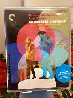 Midnight Cowboy (The Criterion Collection) Blu-ray-Dustin Hoffman Jon Voight-NEW