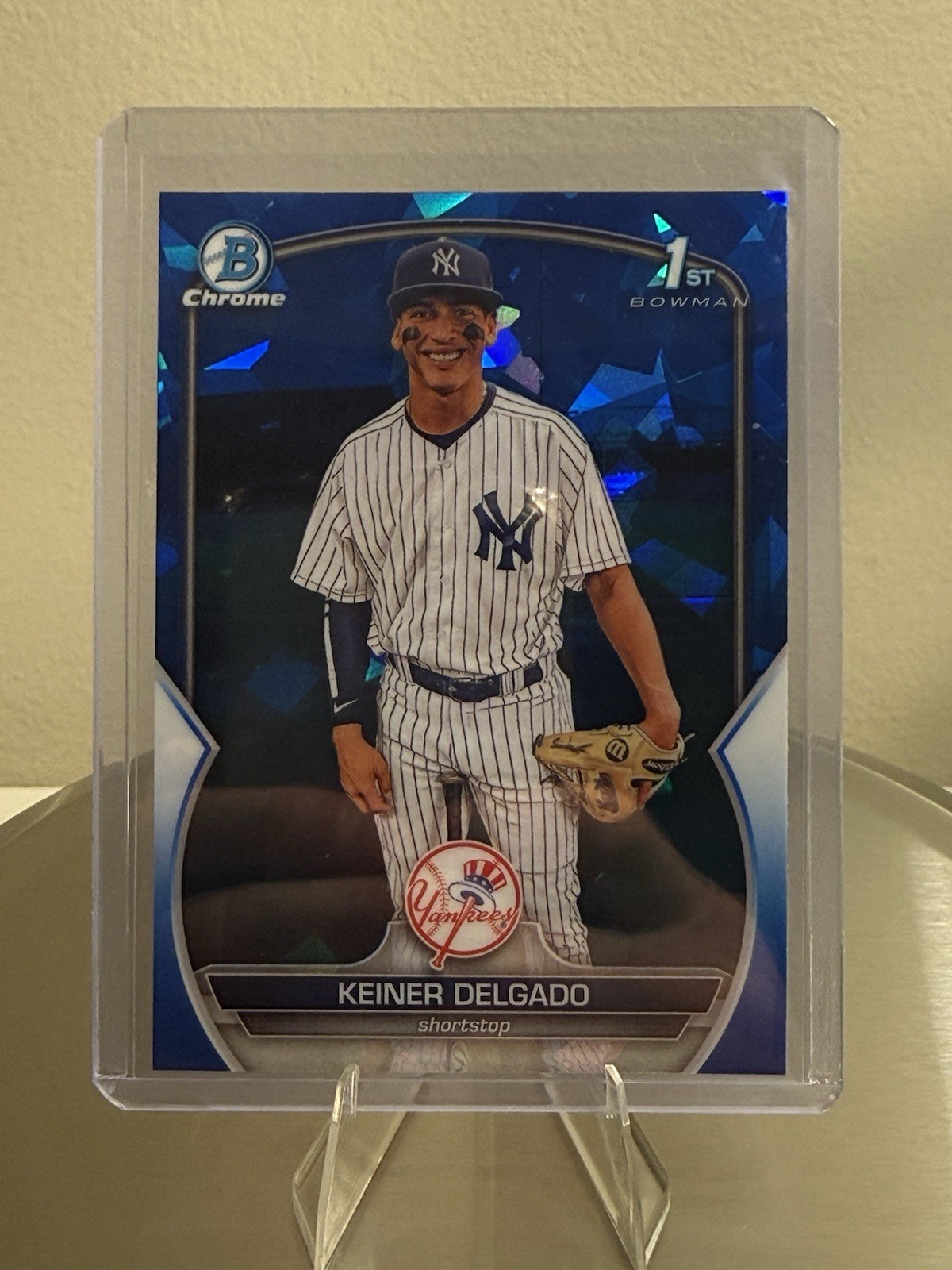 2023 Bowman Chrome Sapphire Edition - Prospects Keiner Delgado #BCP-191 (RC)