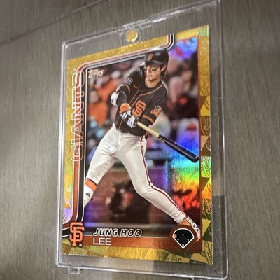 2025 #277 JUNG HOO LEE Spring Training GOLD FOIL 37/50 SF GIANTS RARE SP
