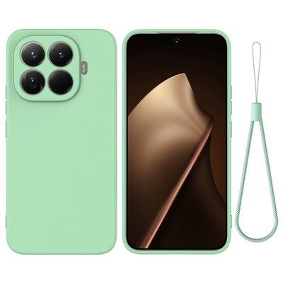 For XiaoMi 15T Pro, Shockproof Skin Touch Feel Soft Liquid Silicone Cover Case