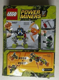 LEGO Power Miners: Mine Mech (8957), Complete with Minifigs, Manual And Box