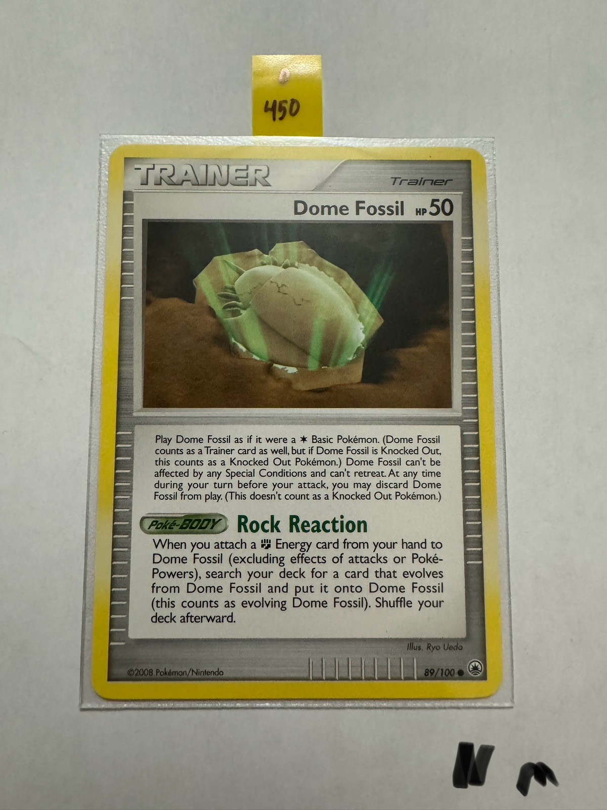 POKEMON CARD DOME FOSSIL 89/100 ITEM TRAINER POKEMON TCG CCG