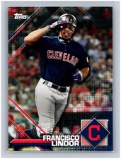 2020 Topps Heritage Francisco Lindor MLB Sticker Collection Preview #10 Insert