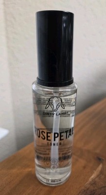 The Dirty Lamb Rose Petal Toner Face Spray VEGAN