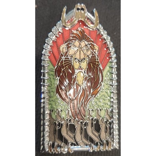 Disney Pin LION KING SCAR WINDOW PP Preproduction Sample Proof LE 00040