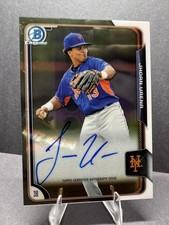 2015 Bowman Chrome #BCAP-JU Jhoan Urena Prospect Autographs