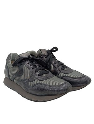 VOILE BLANCHE Schnürsneaker Damen Sneaker Gr. DE 39 khaki-schwarz Casual-Look