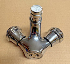 Harlequin Aldersgate Mono Basin Bidet Mixer Tap - Chrome, with Clicker Waste