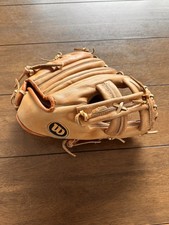 Tommy John Wilson Baseball Glove Autograph A2260 Youth RHT VTG Grip Tite Pocket