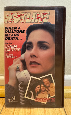 Hotline (VHS 1982) Lynda Carter Steve Forrest Serial Killer Stalker Prank Caller