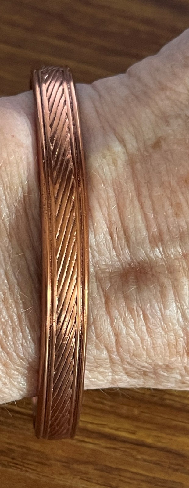 Solid Copper Cuff - Bracelet - image 1