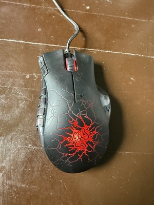 Razer Naga Molten Special Edition MMO Performance Gaming Mouse RZ01-0028 - USED 