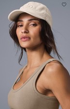 Alo Washed Off-Duty Cap Beige  Blue