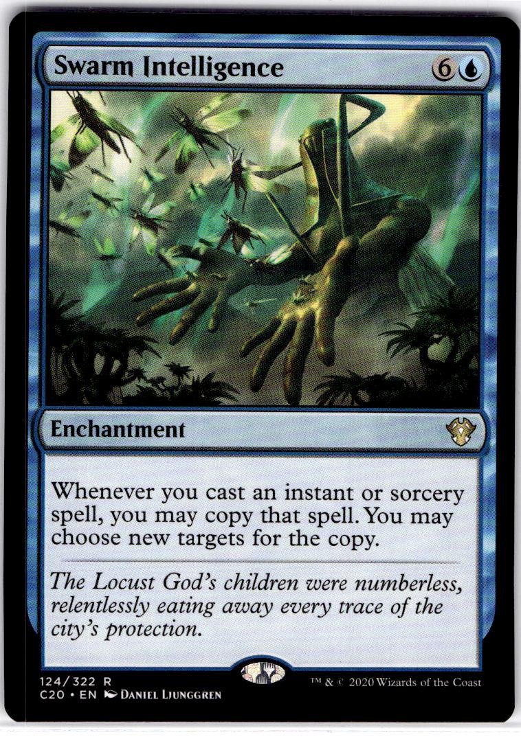 MTG Swarm Intelligence Commander 2020 Rare #124