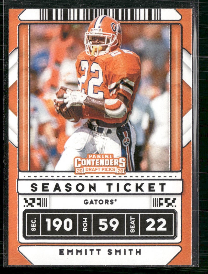 2020 Panini Contenders Draft Picks #39 Emmitt Smith