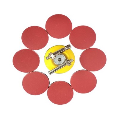 100 Stück Schleifpapier Set Hook and Loop 50mm Körnung1000 Schleifscheiben