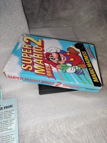 Super Mario Bros 2 NES Nintendo Box, Manual, Sleeve & Insert Only - NO GAME 