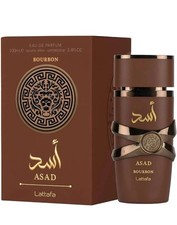 Lattafa Asad Bourbon Eau de Parfum Spray 3.4 fl oz Men's Fragrance Regular Size