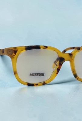 Missoni Vintage Tortoiseshell Optical Eyeglasses   Italian Designer Frame Luxury