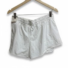Calia Womens Mid Rise 2 in 1 Key Item Shorts White WAX12377W