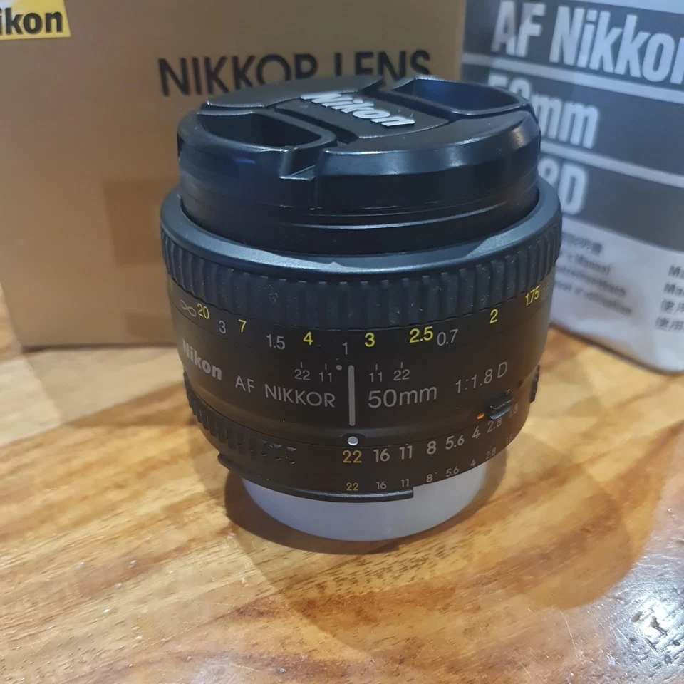 Nikon Nikkor AF 1902 50-50mm f/1.8 D AF  Lens - Image 2 of 3