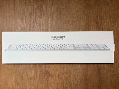 Original Apple Magic Keyboard Touch ID Ziffernblock Bluetooth Lightning OVP