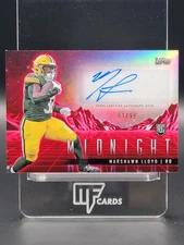 2024 Topps Midnight MarShawn Lloyd Rookie Horizon Twilight Auto RC /99