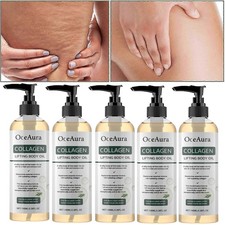3/5x Collagen Lifting Body Oil Firming Anti Aging Wrinkles Scars  Stretch Mark