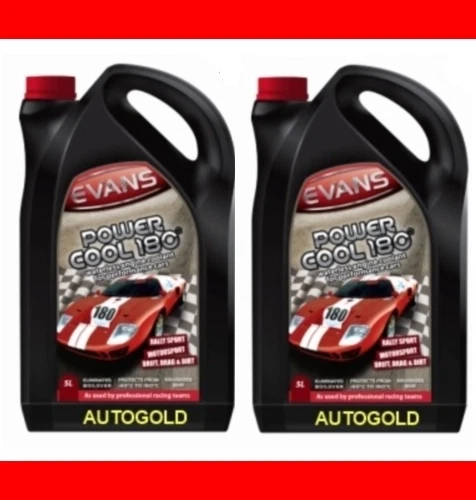10 LT EVANS Power Cool 180 ANTIGELO RADIATORE NO ACQUA ETERNO liquido circuito