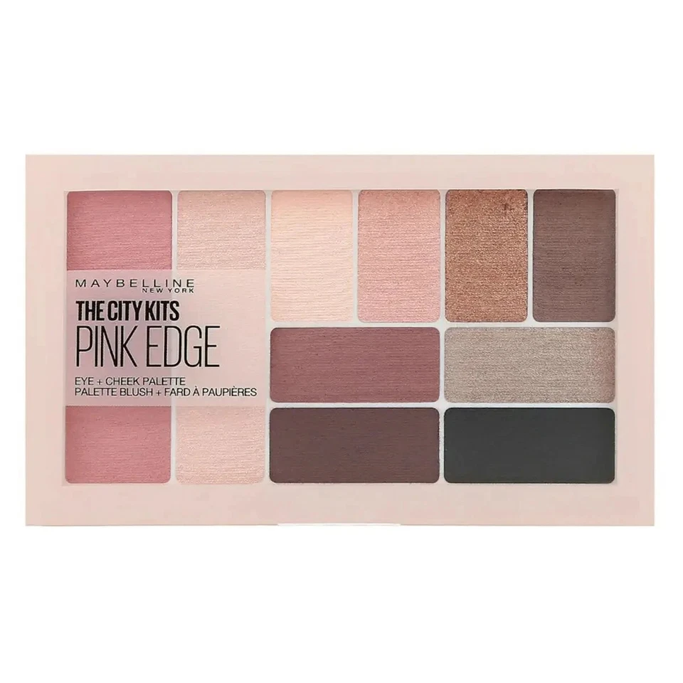 2 x Maybelline City Kits Pink Edge Eye & Cheek Palette 12 g – BUY 1 GET 1 FREE - Image 2 of 4