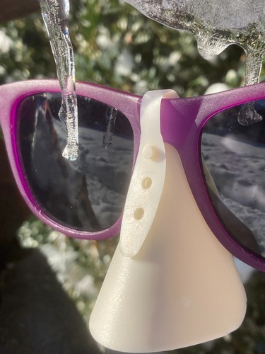 2 X nasun Protège-nez Sun + Wind + Protection-Uv Upf 50+ Nez Lunettes Ajustable - Picture 5 of 6