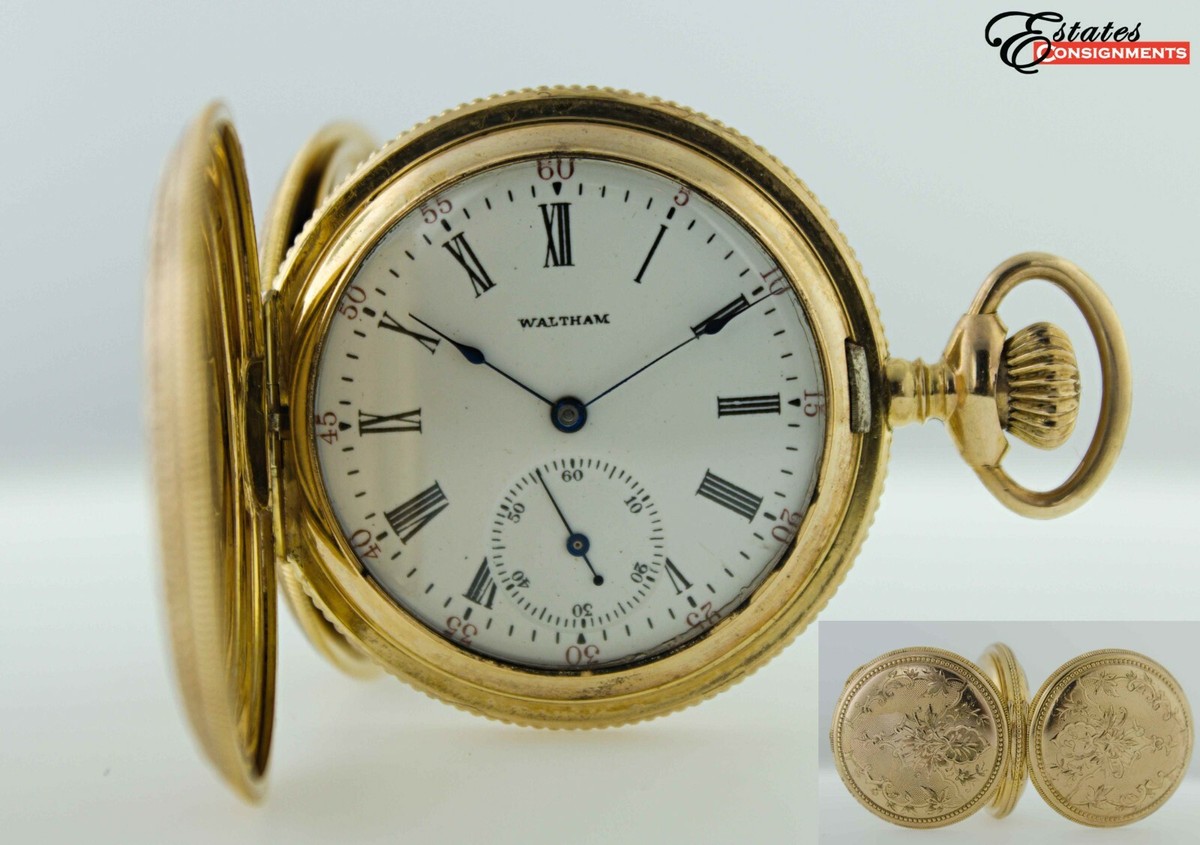 Vintage 1899 Waltham Grade Seaside Model 1890 Size 6s Pocket  display picture 2