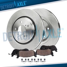 Front Brake Rotors Ceramic Pads for 2017 - 2020 Honda Pilot Ridgeline Acura MDX