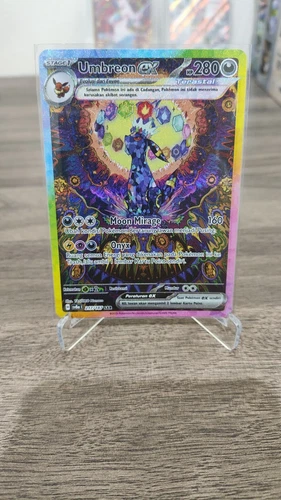 Pokemon Umbreon ex sv8a 217/187 SAR Terastal Festival Indonesia (Have Whitening)
