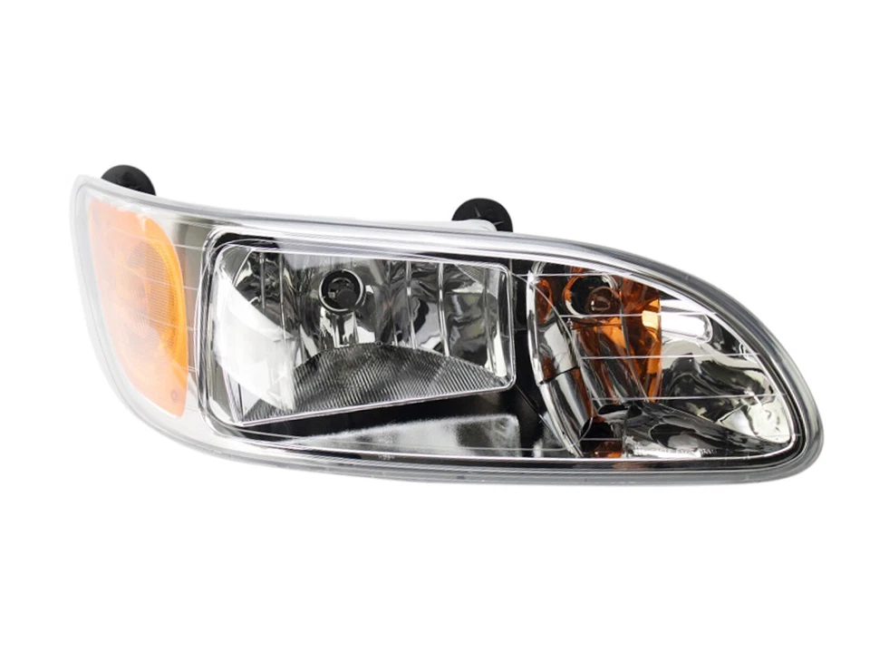 Headlamp for 2000 - 2015 Peterbilt Truck 330 335 340 386 387 Pair with Bulb - Image 2 of 4