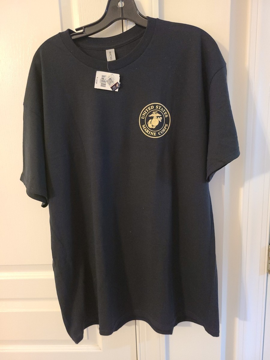USMC TShirt XL United States Marine Corp Crest Eagle Globe Anchor