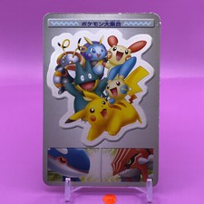 Pikachu Seal Pok mon Large Group Stickers Japanese Japan Nintendo Anime F/S