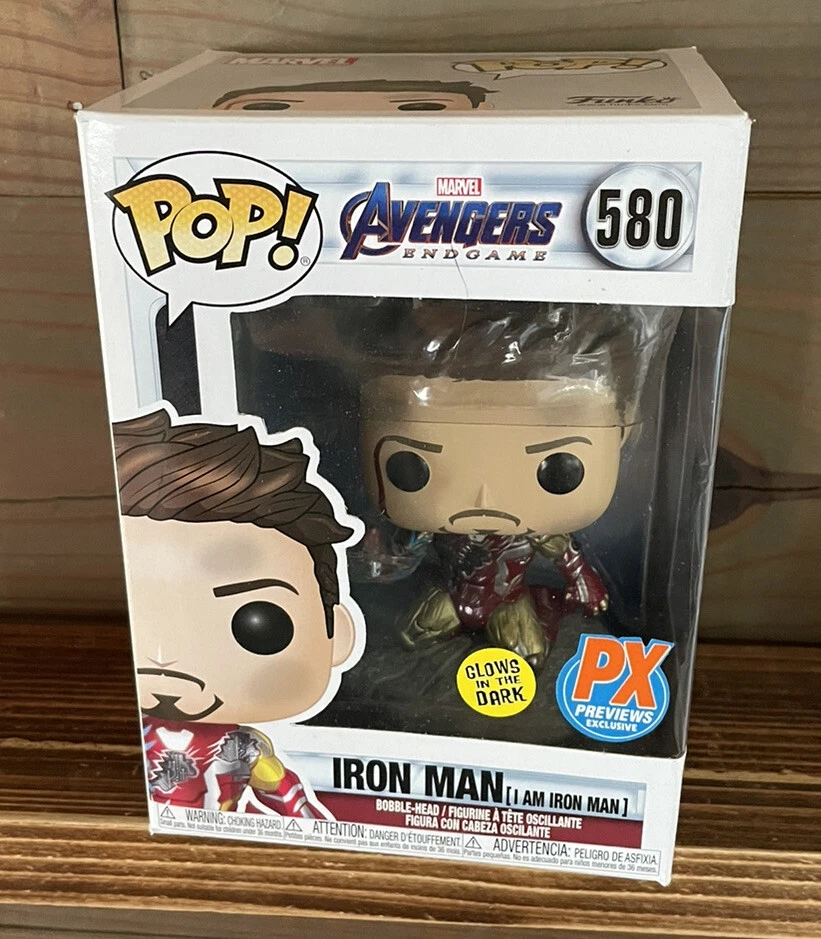 Soldes Funko Pop! Marvel: Avengers Endgame Iron Man Glow Edition