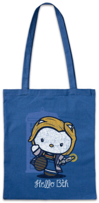 Dr. Hello Stofftasche Einkaufstasche Yasmin Doc Doctor Fun Kitty Phone Booth