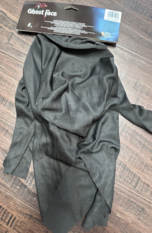 Máscara de grito de Halloween Ghost Face con sudario grito divertido clásico mundial oficial Foto 2 de 4