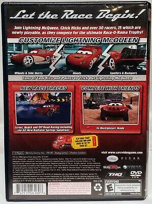 Disney Pixar Cars Race O Rama PS2 ISO - INSIDE GAME