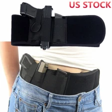 Right Hand Belly Band Holster for Concealed Carry Waist Handgun Holder Waistband