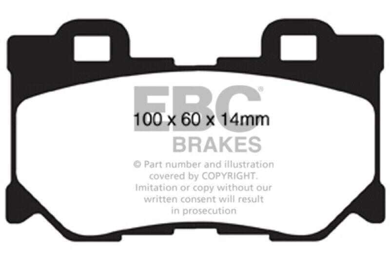 EBC DP21824 for 0815 Infiniti G37 3.7 Greenstuff Rear Brake Pads eBay