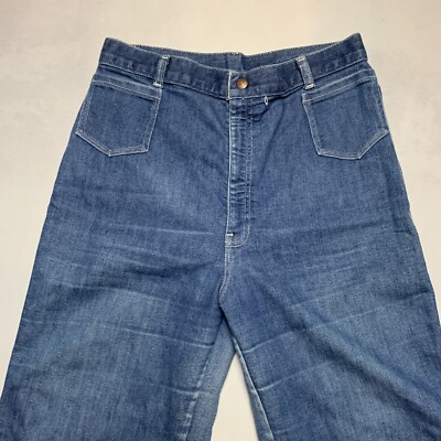 Vintage Rare Levis 554 Denim Navy Jeans Pants Scoville Zip 30x27