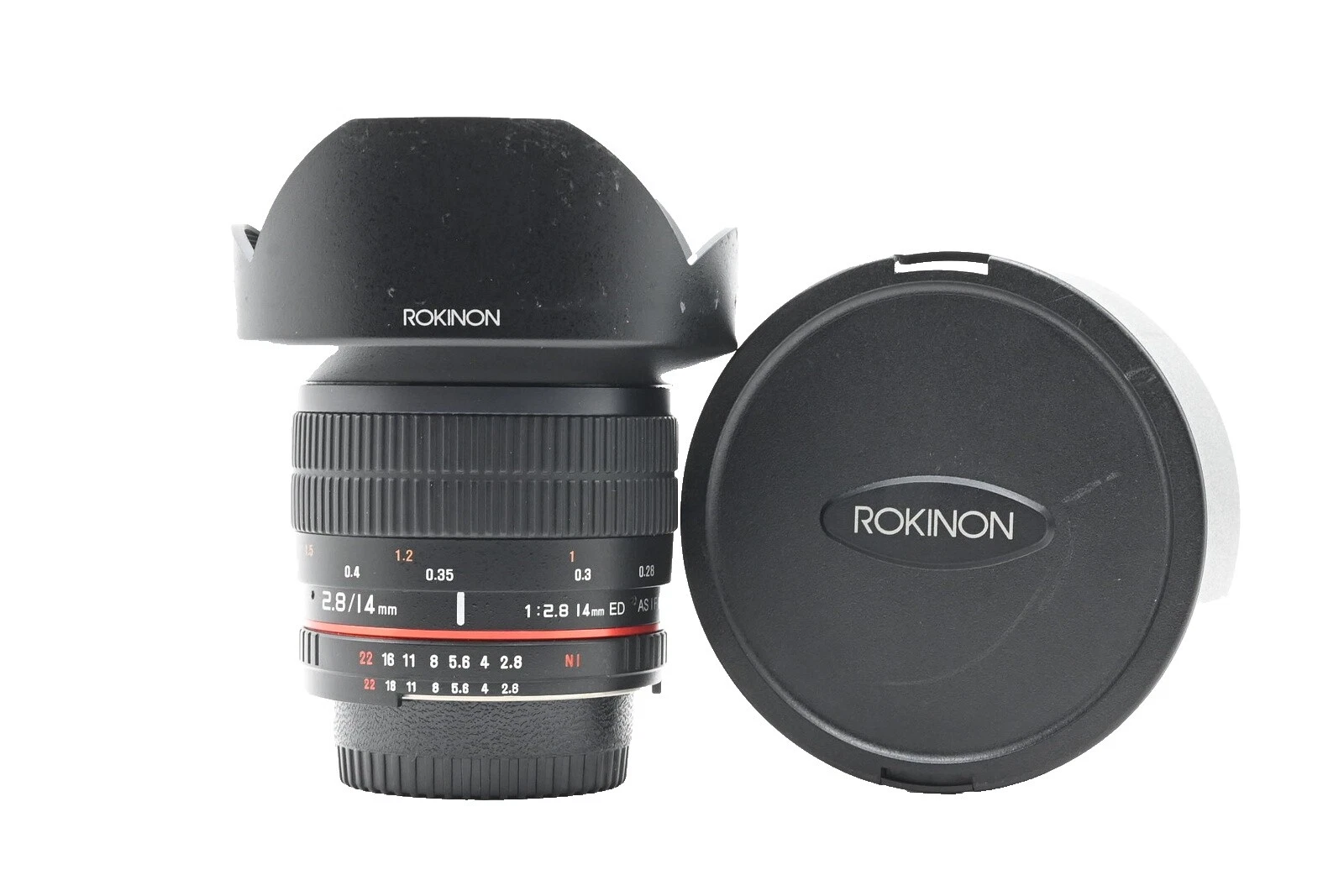 ROKINON Nikon F 14mm Focal Camera Lenses