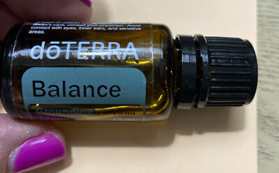 doTERRA BALANCE Grounding Blend 15ml Seal Broken 50% Full