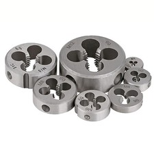 Metric Alloy Steel Thread Die Hand Taps M2M2.5M3M4M5M6-M20 Coarse Left Threaded