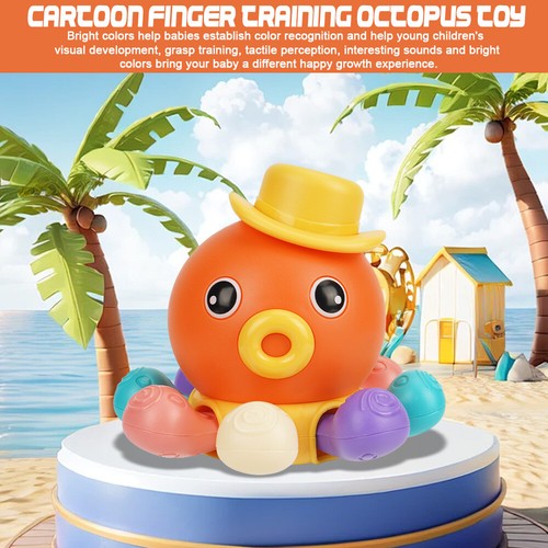 Baby Interactive Musical Sound Crawling Octopus Toys Moving Infants Toys Gift UK - Picture 5 of 22