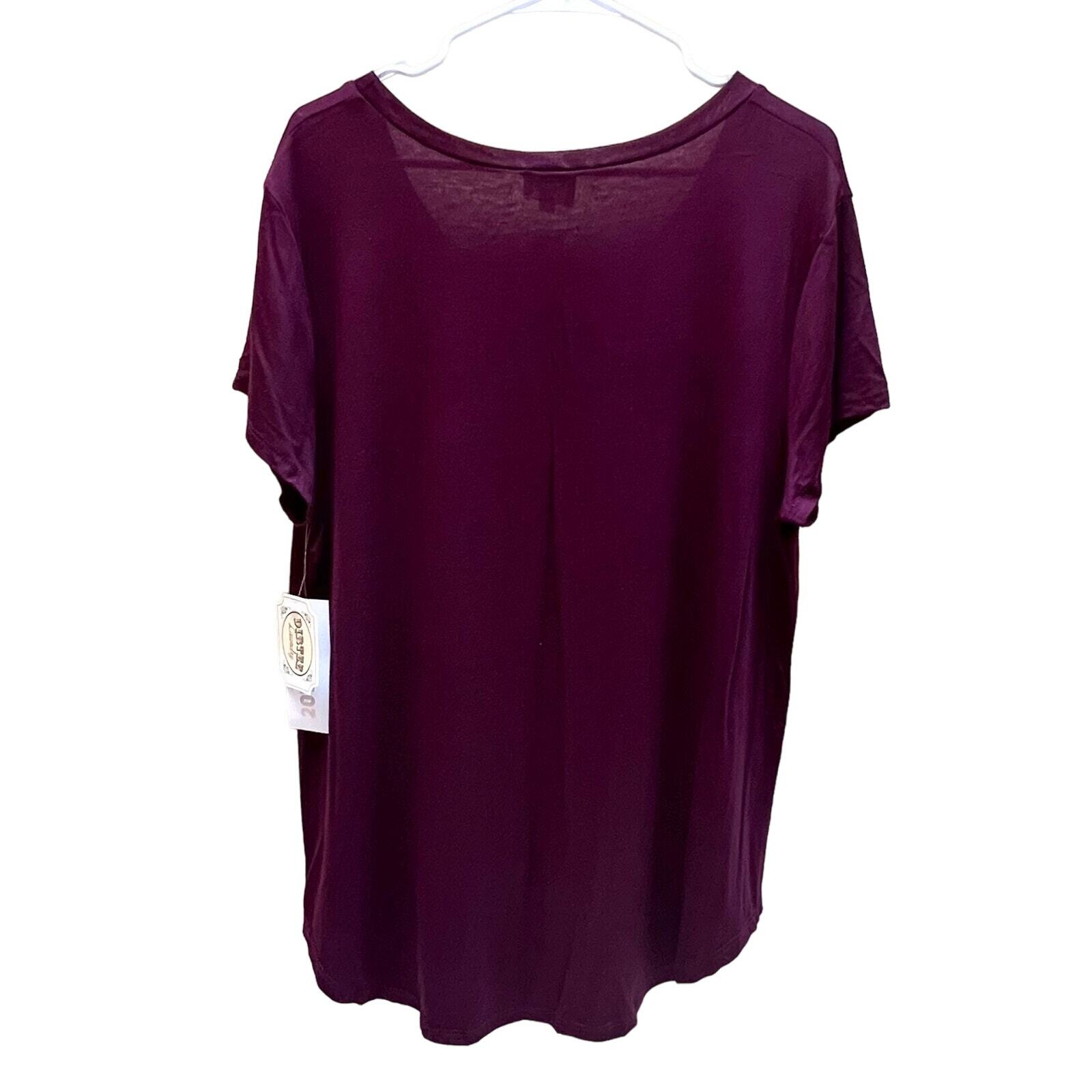 Dirtee Laundry Embellished Graphic T-Shirt Womens Size 2XL NWT